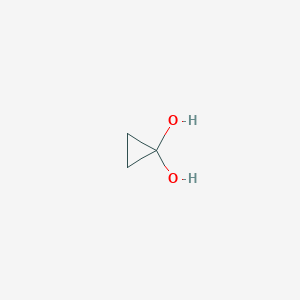 molecular formula C3H6O2 B086991 1,1-Cyclopropanediol CAS No. 15144-65-7