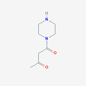 1-(Piperazin-1-yl)butane-1,3-dione