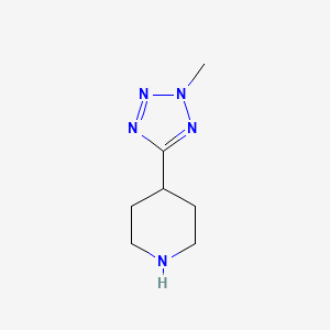 4-(2-Methyl-2H-tetrazol-5-yl)-piperidine