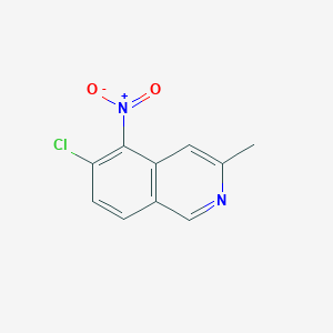 6-Chloro-3-methyl-5-nitroisoquinoline
