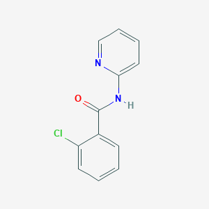 molecular formula C12H9ClN2O B086994 2-chloro-N-pyridin-2-ylbenzamide CAS No. 54979-78-1