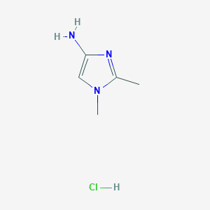 1,2-Dimethyl-1H-imidazol-4-amine Hydrochloride