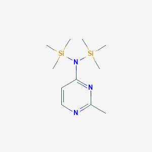 2-Methyl-N,N-bis(trimethylsilyl)pyrimidin-4-amine