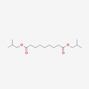 molecular formula C17H32O4 B086995 Nonanedioic acid, bis(2-methylpropyl) ester CAS No. 105-80-6