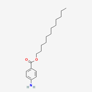 molecular formula C19H31NO2 B8699514 Dodecyl 4-aminobenzoate CAS No. 20043-94-1