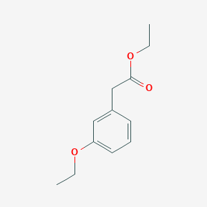 molecular formula C12H16O3 B8699560 Ethyl 3-ethoxyphenylacetate 