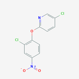 5-Chloro-2-(2-chloro-4-nitrophenoxy)pyridine