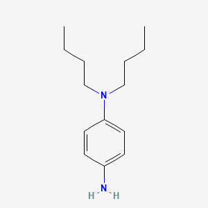 molecular formula C14H24N2 B8699804 N,N-dibutylbenzene-1,4-diamine 