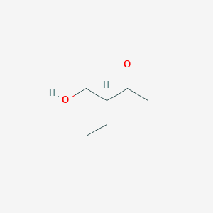 molecular formula C6H12O2 B8699828 2-Ethyl-3-oxobutanol 