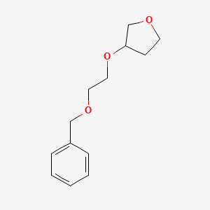 3-(2-(Benzyloxy)ethoxy)tetrahydrofuran
