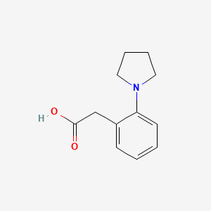 (2-Pyrrolidinophenyl)acetic acid