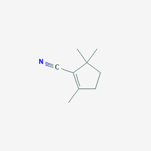 2,5,5-Trimethylcyclopent-1-ene-1-carbonitrile