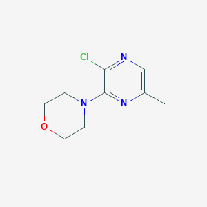 4-(3-Chloro-6-methylpyrazin-2-yl)morpholine
