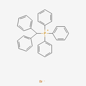 molecular formula C31H26BrP B8699907 Benzhydryltriphenylphosphonium bromide CAS No. 7333-65-5