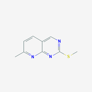 7-Methyl-2-(methylthio)pyrido[2,3-d]pyrimidine