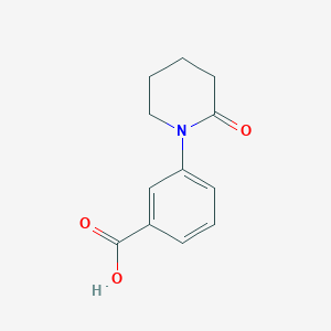 3-(2-Oxopiperidin-1-yl)benzoic acid