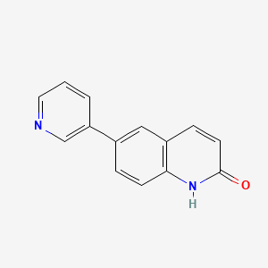 6-(3-pyridyl)-2-(1H)-quinolone