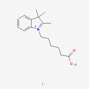 1-(5-Carboxypentyl)-2,3,3-trimethyl-3H-indol-1-ium iodide