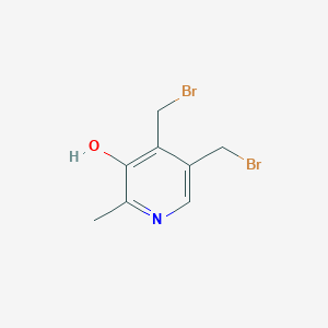4,5-Bis(bromomethyl)-2-methylpyridin-3-ol