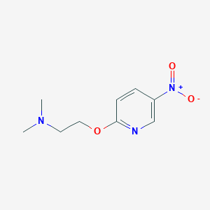 2-(5-nitropyridin-2-yloxy)-N,N-dimethylethanamine