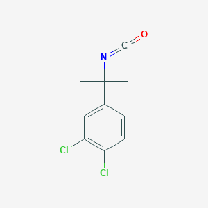 1,2-Dichloro-4-(2-isocyanatopropan-2-yl)benzene