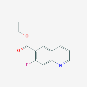 7-Fluoro-quinoline-6-carboxylic acid ethyl ester