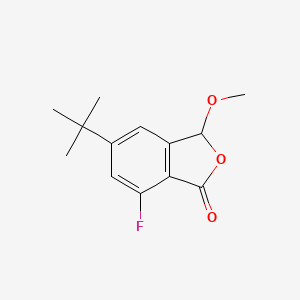 5-(tert-Butyl)-7-fluoro-3-methoxyisobenzofuran-1(3H)-one