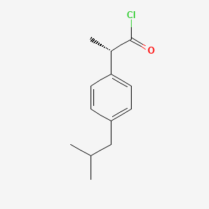 molecular formula C13H17ClO B8700553 2-(4-Isobutyl-phenyl)-propionyl chloride CAS No. 115588-20-0