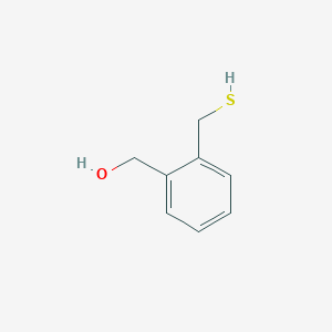 B8700687 [2-(Sulfanylmethyl)phenyl]methanol CAS No. 26257-08-9