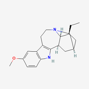 molecular formula C20H26N2O B8700735 10-Methoxyibogamine 