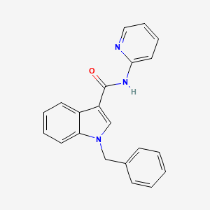 1-benzyl-N-(pyridin-2-yl)-1H-indole-3-carboxamide