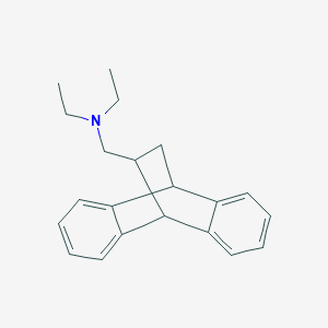 molecular formula C21H25N B087008 11-Diethylaminomethyl-9,10-dihydro-9,10-ethanoanthracene CAS No. 14692-45-6