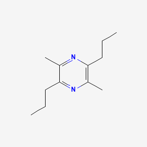 molecular formula C12H20N2 B8700977 2,5-Dimethyl-3,6-dipropylpyrazine CAS No. 40790-33-8