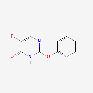 B8701006 5-Fluoro-2-phenoxypyrimidin-4(3H)-one CAS No. 63650-52-2