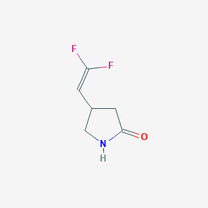4-(2,2-Difluorovinyl)pyrrolidin-2-one