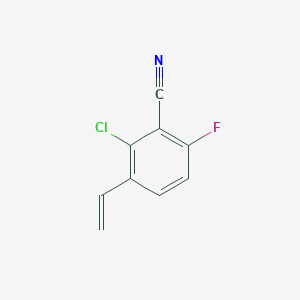 2-Chloro-6-fluoro-3-vinylbenzonitrile