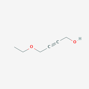 molecular formula C6H10O2 B8701067 4-Ethoxybut-2-yn-1-ol 