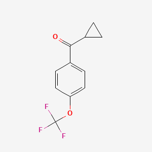 Cyclopropyl(4-(trifluoromethoxy)phenyl)methanone