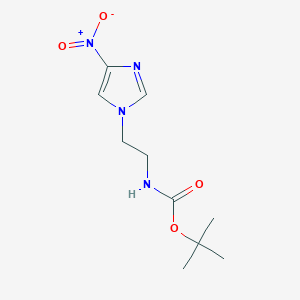 Tert-butyl 2-(4-nitro-1H-imidazol-1-YL)ethylcarbamate