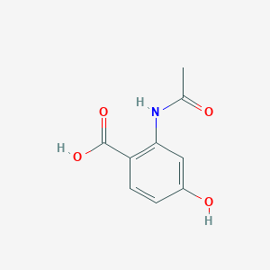 molecular formula C9H9NO4 B8701234 2-Acetamido-4-hydroxybenzoic acid CAS No. 99358-07-3