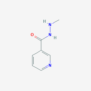 molecular formula C7H9N3O B8701288 1-Methyl-2-nicotinoyl-hydrazine 