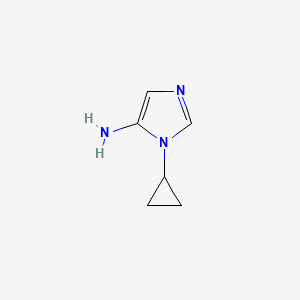 1-cyclopropyl-1H-imidazol-5-amine