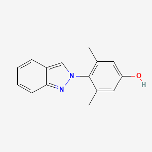 4-(2H-indazol-2-yl)-3,5-dimethylphenol