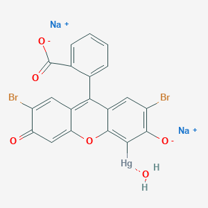 molecular formula C20H15Br2HgNa2O9 B087015 Mercurochrome CAS No. 129-16-8