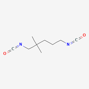 molecular formula C9H14N2O2 B8701505 2,2-Dimethylpentane-1,5-diyl diisocyanate CAS No. 93859-12-2