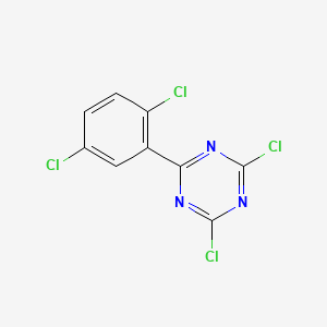 2,4-Dichloro-6-(2,5-dichlorophenyl)-1,3,5-triazine