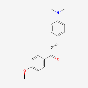 1-(4-Methoxyphenyl)-3-(4-dimethylaminophenyl)-1-oxo-prop-2-ene