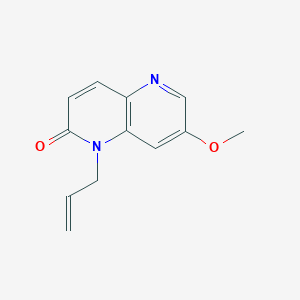 7-(Methoxy)-1-(2-propen-1-yl)-1,5-naphthyridin-2(1H)-one