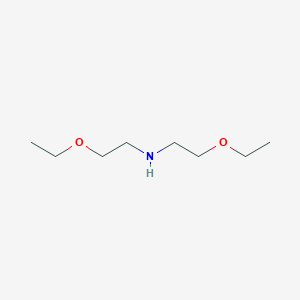 molecular formula C8H19NO2 B087016 双(2-乙氧基乙基)胺 CAS No. 124-21-0