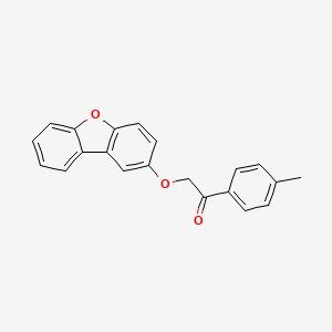 2-(Dibenzo[b,d]furan-2-yloxy)-1-(p-tolyl)ethanone